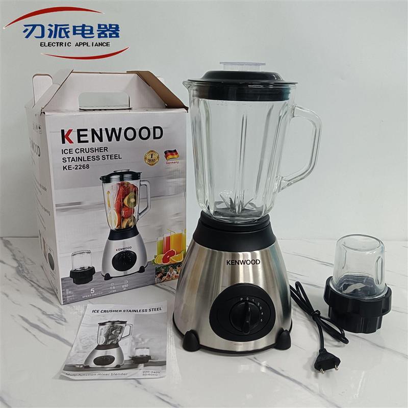 跨境破壁机家用果汁机玻璃料理机绞肉机破壁机榨汁搅拌研磨机Y66