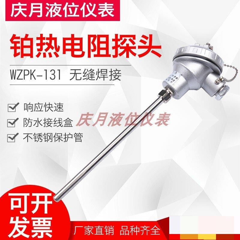 铠装热电偶热电阻WRNK-131温度感测器测温棒K型监视器PT100铂电阻