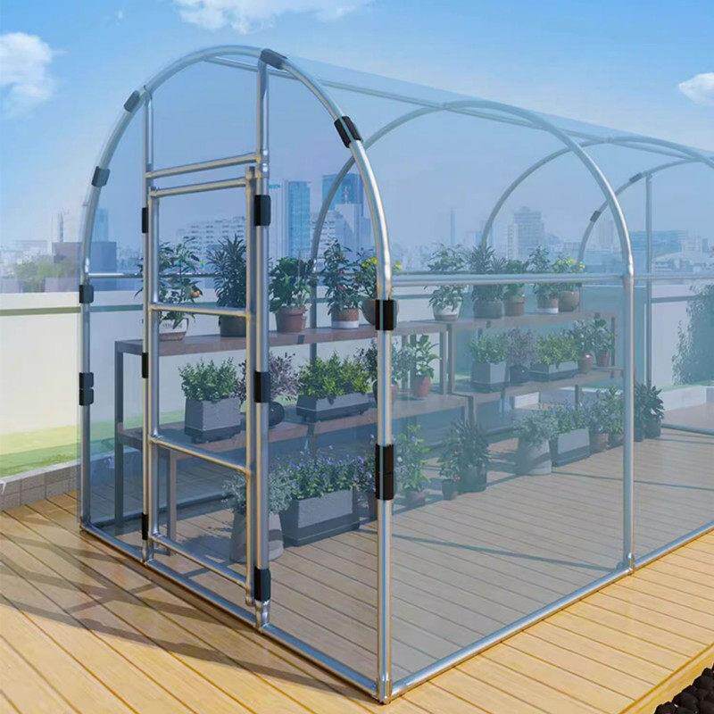 温室保温棚暖棚家用庭院大棚阳光房花房防雨防冻骨架植物花棚暖房