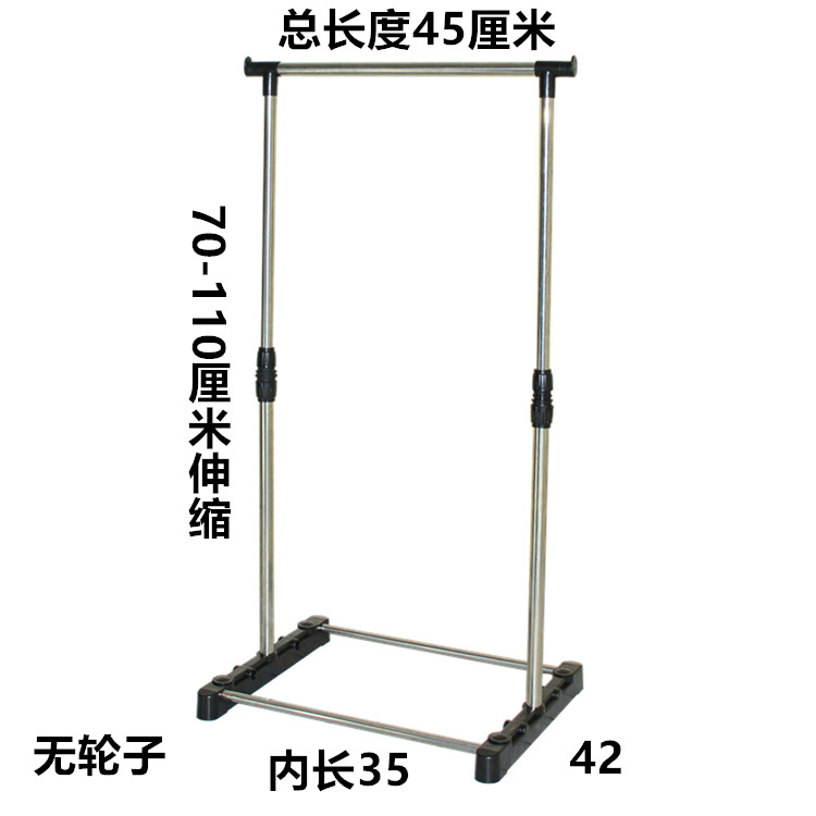 单身公寓小阳台手摇阳台凉衣架晒被晾 单杆升降晾衣架新款 晾
