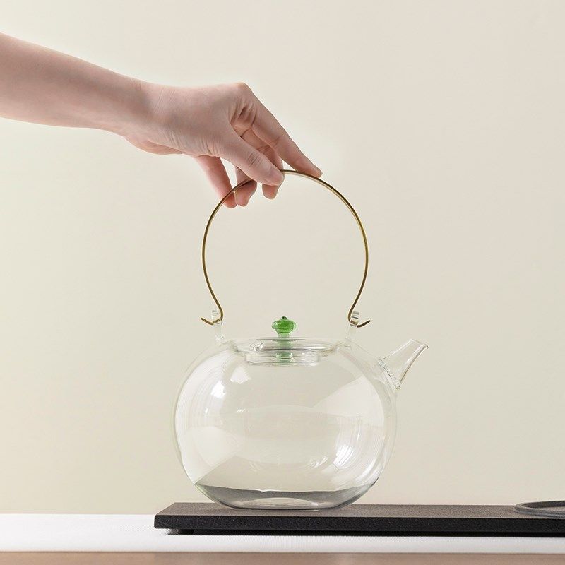 煮茶壶全玻璃烧水泡茶专用电陶炉耐高温家用养生花茶具提梁煮茶器,餐饮具,茶壶,淘宝优惠券,粉丝福利购,淘宝优惠卷