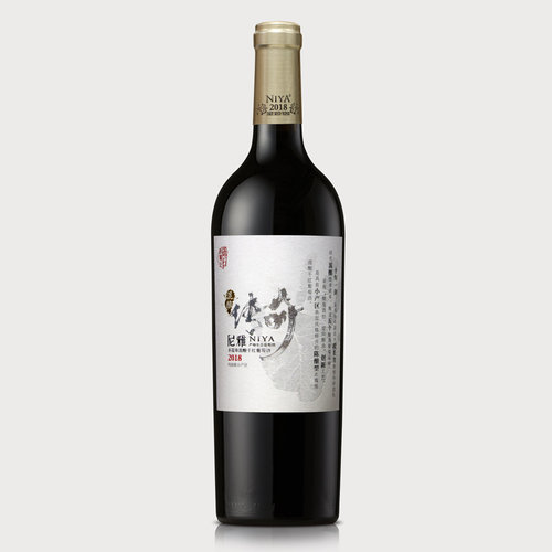 尼雅传奇赤霞珠混酿陈酿型干红葡萄酒750ml 2018款