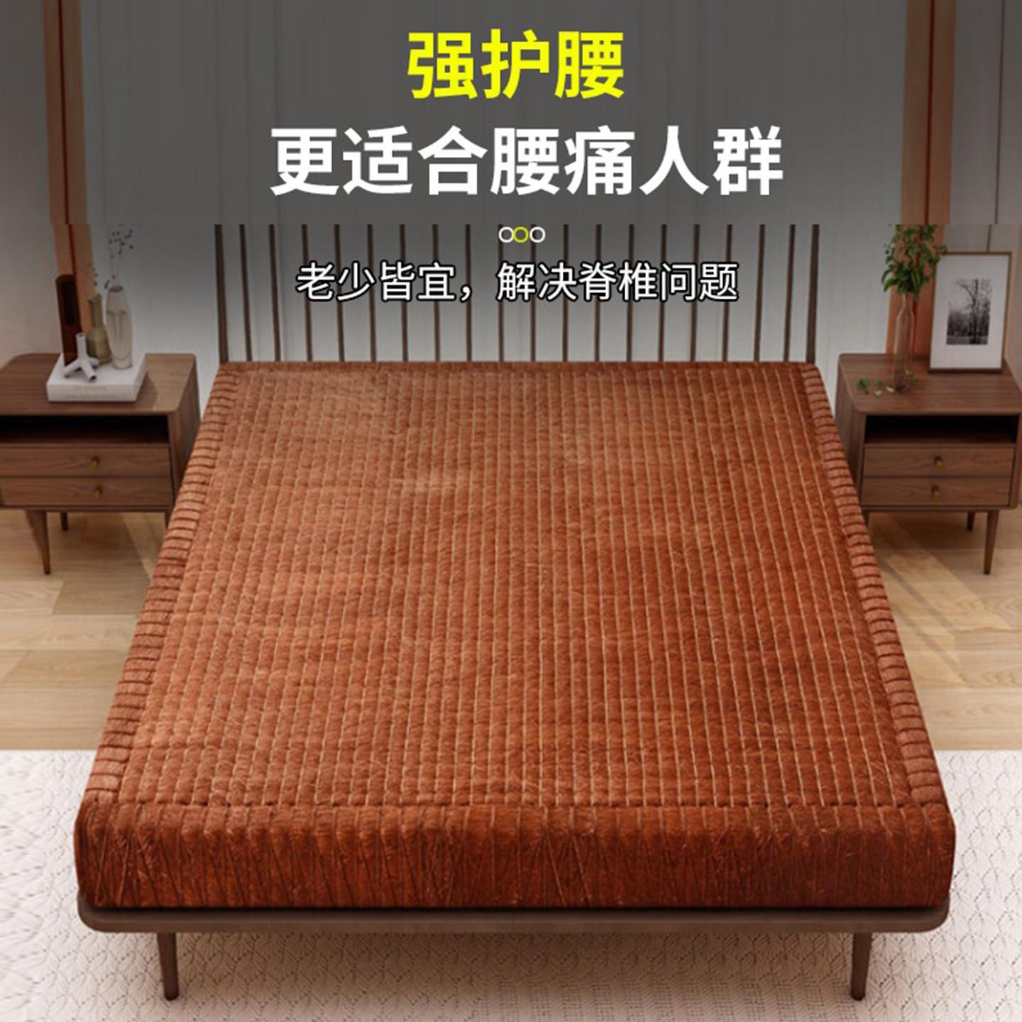 山棕床垫天然全手工无胶儿童护脊棕榈垫环保硬垫老式护腰脊椰棕垫