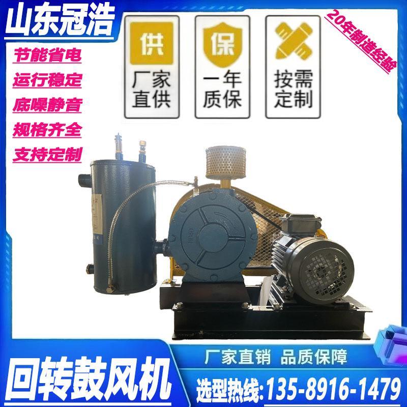 回转式鼓风机污水处理 曝气 低噪音大风量回旋式增氧工业设备