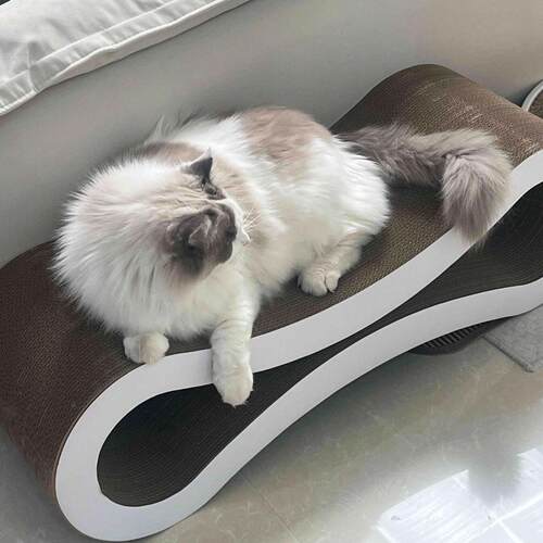 petfusion 八字猫抓板 模切bb楞 86*30cm 重4.6kg 承重150斤 顺丰