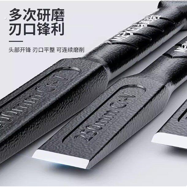 削铁如泥的凿子凿铁专用超硬锰钢手工凿铁錾子扁头木工水泥石头劈