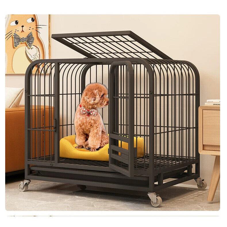狗笼子小型犬室内带厕所泰迪柯基中型宠物家用大型围栏式狗狗别墅