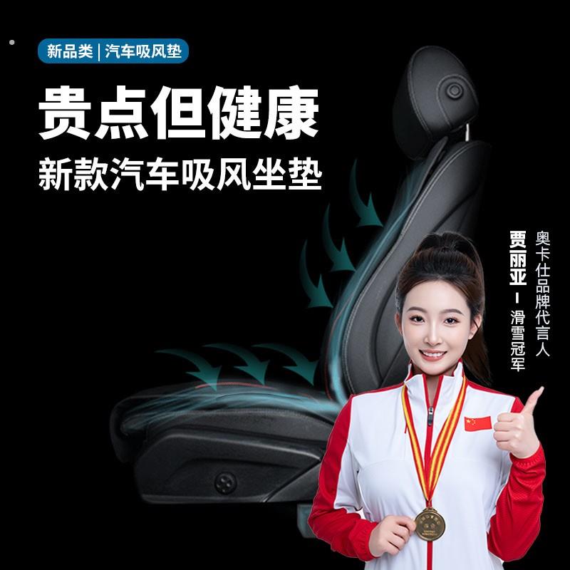 奥卡仕汽车吸风坐垫带风扇座椅通风车载夏季凉垫座垫凉快全新