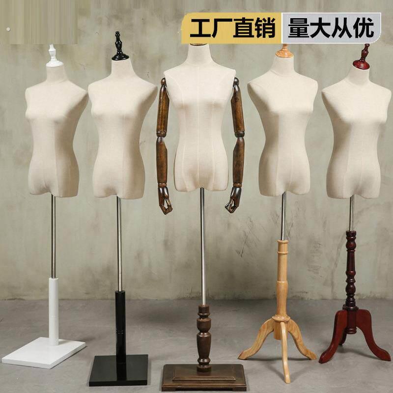 模特展示架婚纱服装道具架子半身人偶模型女衣服人体人形人台衣架