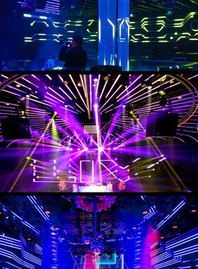 酒吧ktv氛围动感声控节奏灯16703断点续传可编程全彩幻彩led灯带