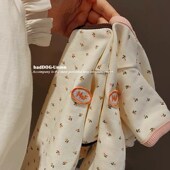 春秋冬小狗狗衣服猫咪马尔济斯狗宠物衣服泰迪比熊博美防掉毛可爱