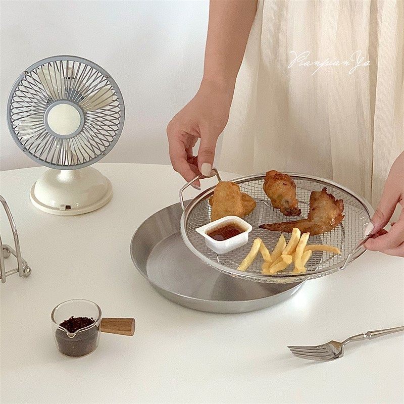 不锈钢沥油架 油炸漏网漏油神器家用油渣过滤网架双耳滤油网筛,厨房/烹饪用具,厨房清洁/工具套装,淘宝优惠券,粉丝福利购,淘宝优惠卷