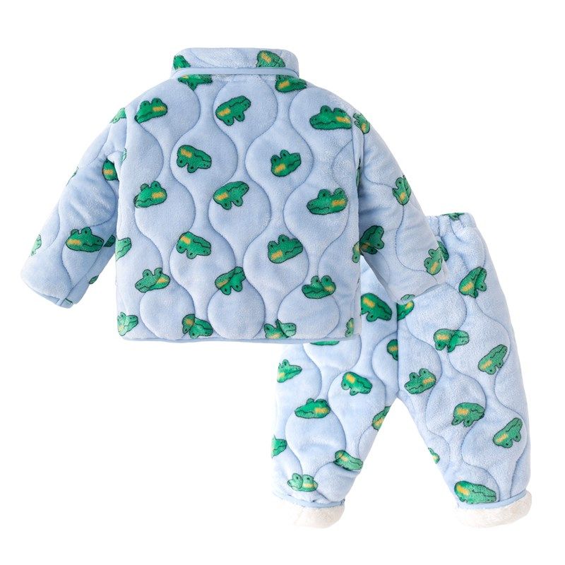 儿童加厚睡衣冬季款宝宝保暖加绒童装秋冬款女童卡通睡服男童冬款,童装/婴儿装/亲子装,家居服套装,淘宝优惠券,粉丝福利购,淘宝优惠卷