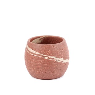 荣昌陶安陶纯手工制绞泥主人杯功夫茶具个人品茗杯全手工粗陶茶杯