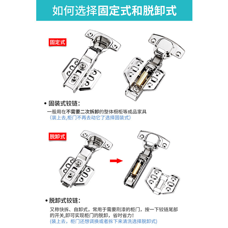 304不锈钢橱柜门铰链 阻尼缓冲液压合页衣柜中弯五金飞机弹簧折叠,基础建材,铰链,淘宝优惠券,粉丝福利购,淘宝优惠卷