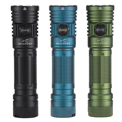 思凯特M300 V4色温可选磁吸充电21700便携手电筒SKILHUNT