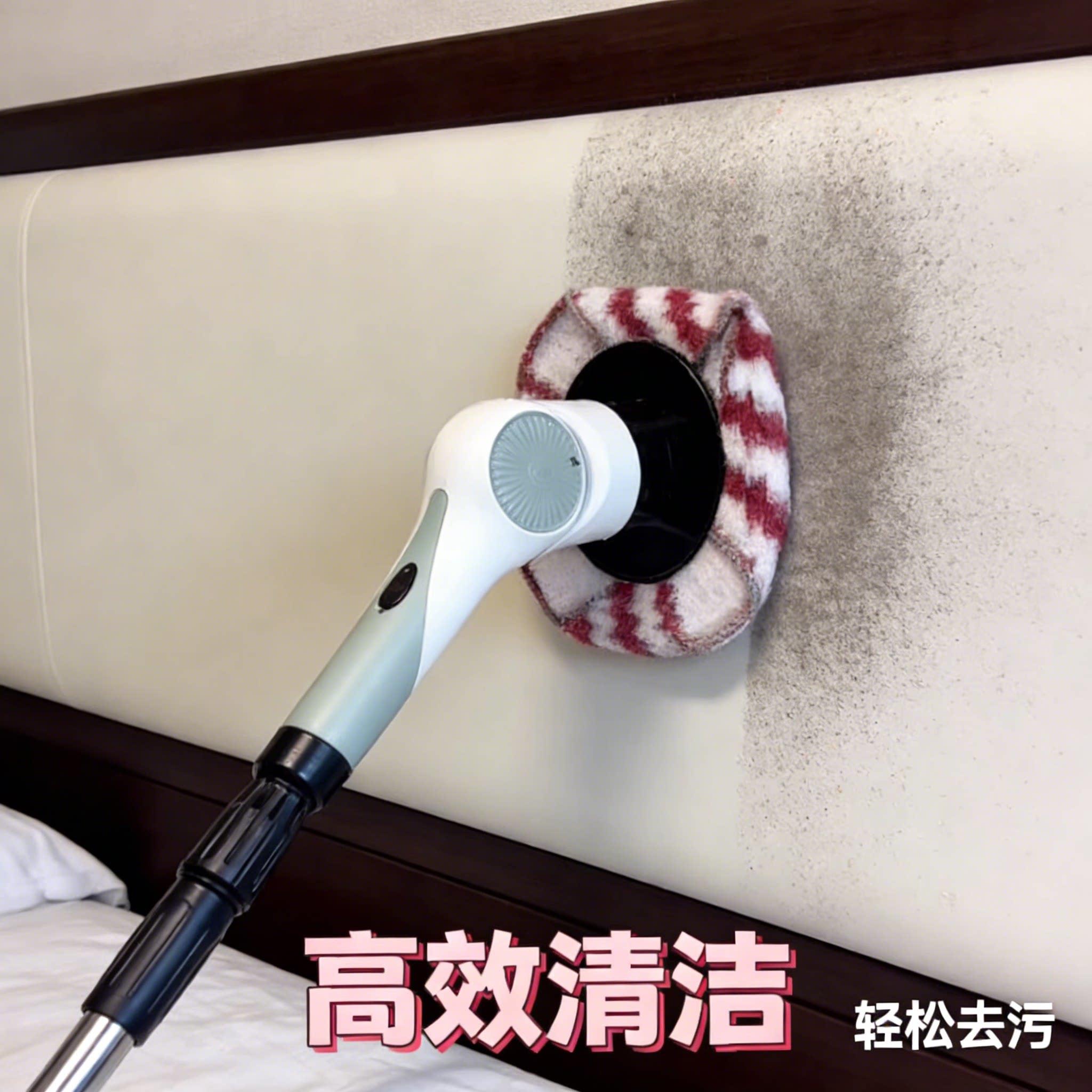 电动拖把家用多功能清洁刷全自动懒人拖布乾湿两用一拖净不留水垢
