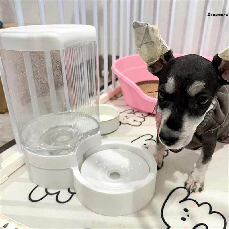 悬浮水碗宠物猫碗自动喂食器饮水机塑料狗碗猫碗4L大容量宠物厂家