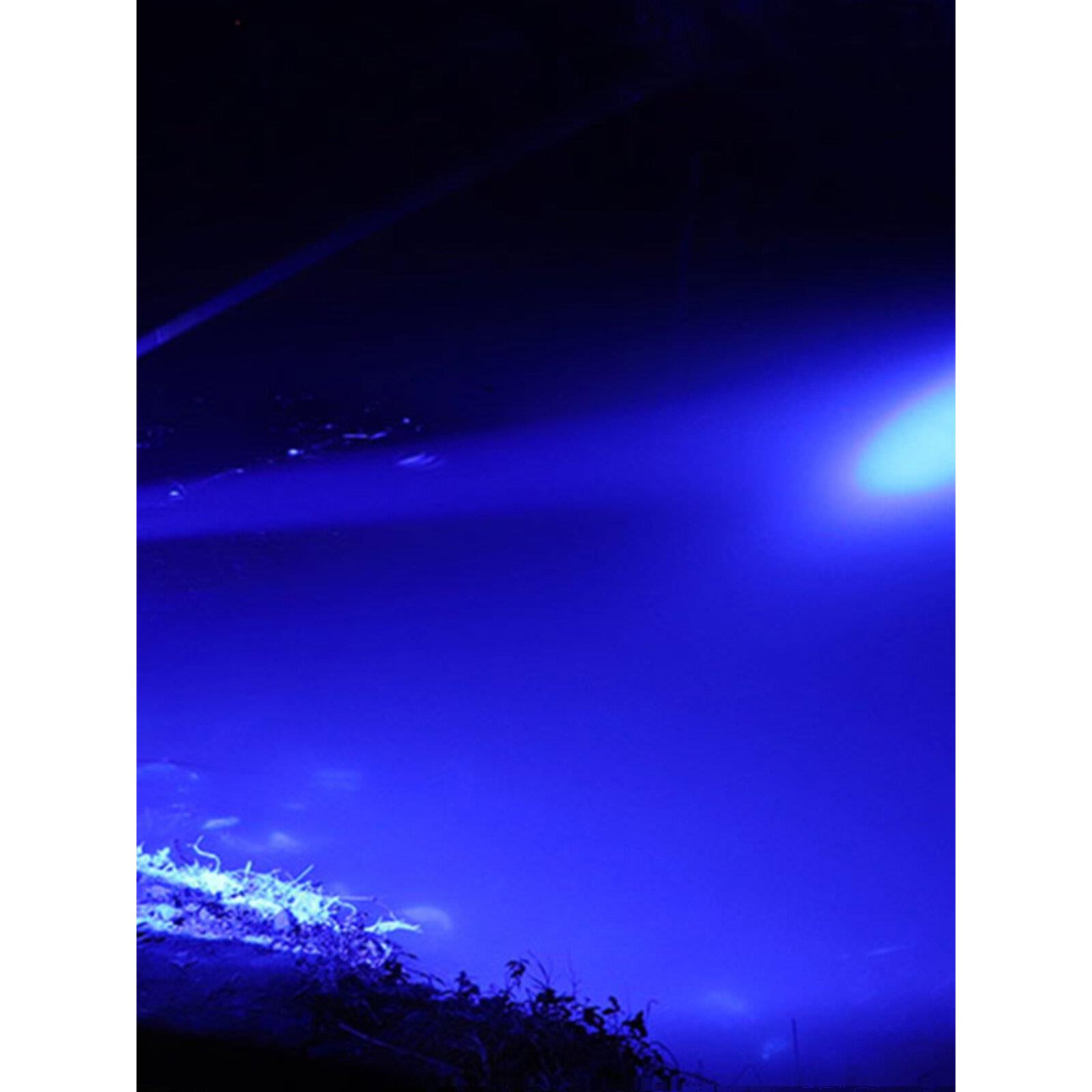 超亮感应蓝光夜钓灯照漂可装支架夜钓蓝光照漂头灯强光钓鱼灯充电