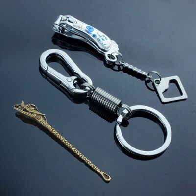 日美指甲刀单个小号平口修脚丫指甲剪指甲钳女修甲刀可爱家用便携