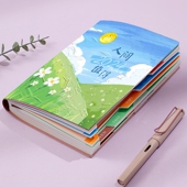 2024年日程本新款 计划表365天每日时间管理效率手册大学生日历自