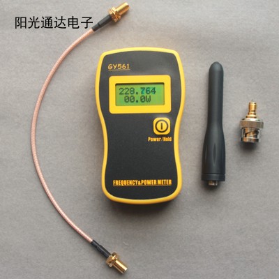 手持频率计GY561 对讲机功率计 无线电发射设备功率表/测频率器