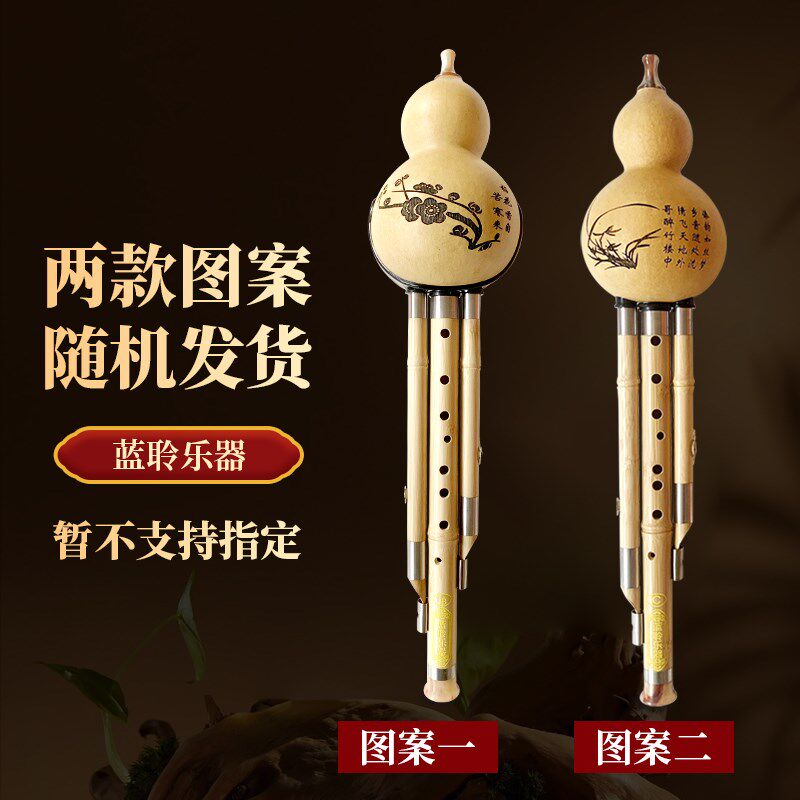 专业九孔葫芦丝演奏型楠竹9孔降b调c调儿童成人学生包邮
