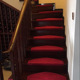 室内别墅家用楼梯垫 实木大理石纯红色台阶防滑垫