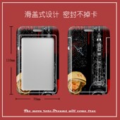 加加林苏联航天复古卡套历史生带挂绳门禁卡男 个性 满月杂货铺