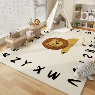卡通儿童地垫阅读区玩耍游戏地毯读书角学习休闲区儿童房隔音垫子