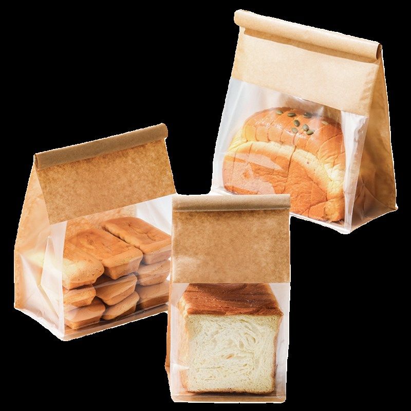 吐司面包包装袋子450g切片卷边铁丝密分装袋麻薯餐包牛角包锅巴袋,厨房/烹饪用具,点心包装盒/包装袋,淘宝优惠券,粉丝福利购,淘宝优惠卷