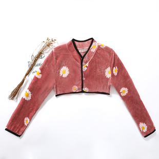 秋冬季法兰绒防寒保暖睡觉做月子中老年男女护肩膀护颈椎肩坎