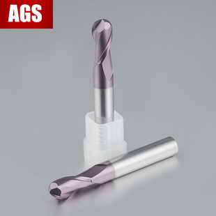 62度球刀球头铣刀钨钢合金立铣刀圆弧圆头球形R刀 R1R2R3R4R5R6R8