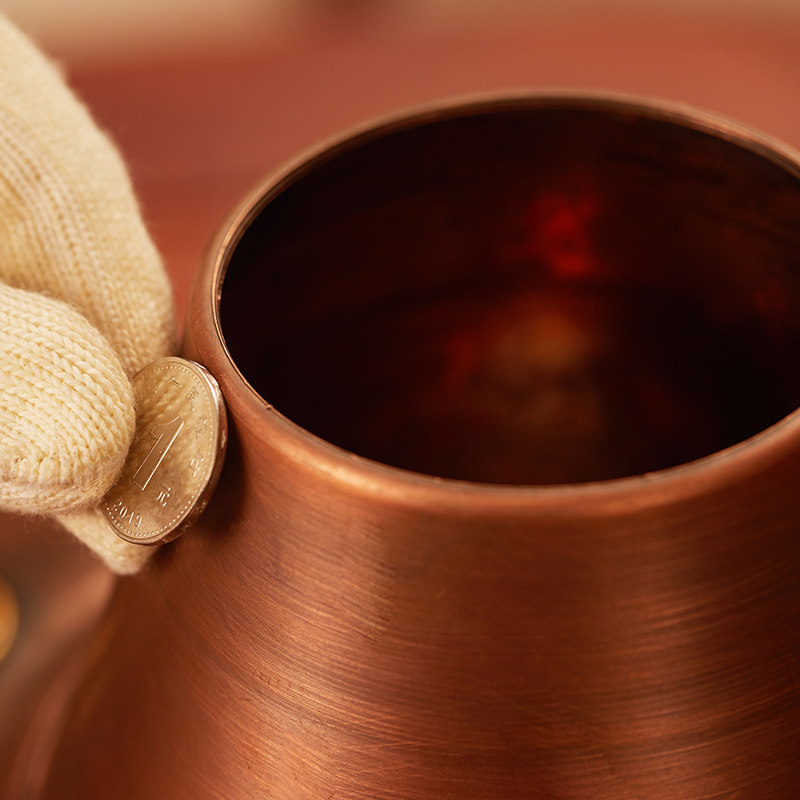 环保油铜火锅纯铜家用鸳鸯锅酒精锅老式炉商用北京涮羊肉铜锅火锅