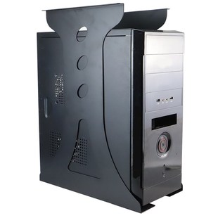 电脑主机悬挂式吊架台式主机托支架壁挂架主机箱支架主机托机箱托