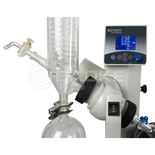 RE-2000E 旋转蒸发器 2L蒸发仪 温度 转速显示 自动升降 液晶显示