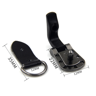 时尚 貂皮大衣鸭嘴按扣皮草女大衣金属纽扣隐形暗扣搭扣摁扣子辅料