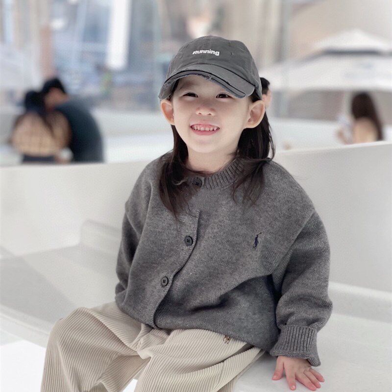 韩国儿童毛衣外套2022年新款男女童洋气开衫儿童亲子针织衫母子装