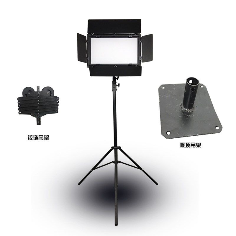 LED三基色灯舞台灯光会议室照明演播厅摄影用影视暖白冷面光设备