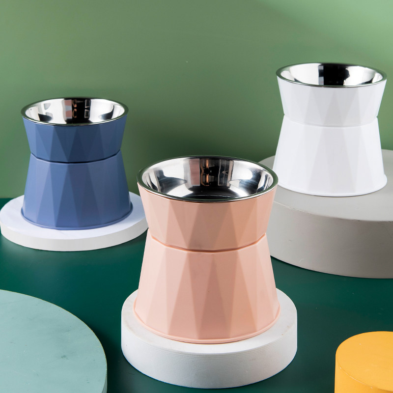 宠物猫咪碗加高护颈不锈钢小型犬狗狗食盆防滑防打翻水碗架吃饭碗,宠物/宠物食品及用品,猫狗碗/慢食碗,淘宝优惠券,粉丝福利购,淘宝优惠卷