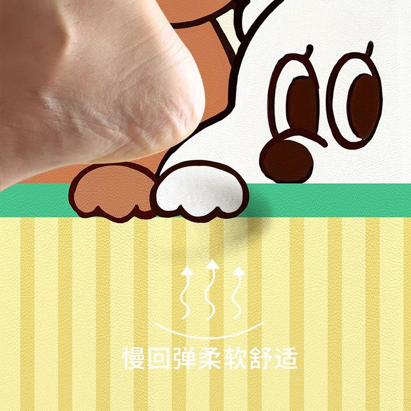 可爱小狗入户门地垫耐脏皮革免洗进门口脚垫入户新房防滑玄关地毯,居家布艺,家用脚垫,淘宝优惠券,粉丝福利购,淘宝优惠卷