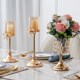 轻奢蜡烛台北欧水晶浪漫烛光晚餐道具客厅餐桌家居气氛装 饰品摆件