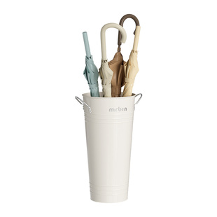 麦桶桶家用雨伞架入户门口收纳层架沥水伞架金属创意放长柄伞放置