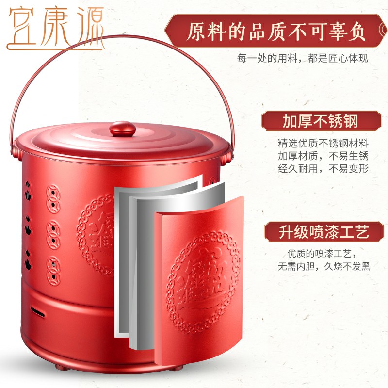 烧纸桶烧金桶纸钱烧火纸桶铁桶焚烧家用钱纸炉化宝经烧香用的烧炉