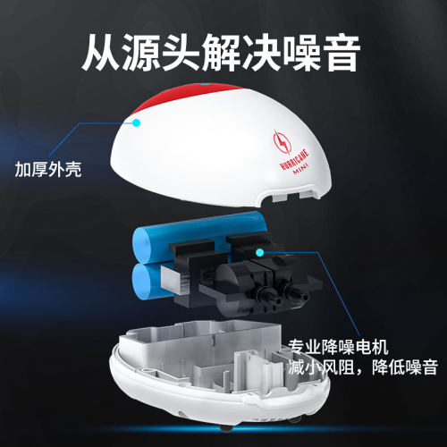 鱼缸迷你交直流氧气泵充电增氧泵专用小缸静音家用打氧机老渔匠