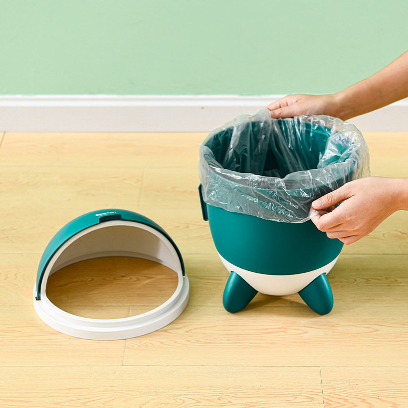 垃圾桶家用2023新款客厅带盖子卧室厨房简约创意网红防猫狗宠物翻,家庭/个人清洁工具,垃圾桶,淘宝优惠券,粉丝福利购,淘宝优惠卷