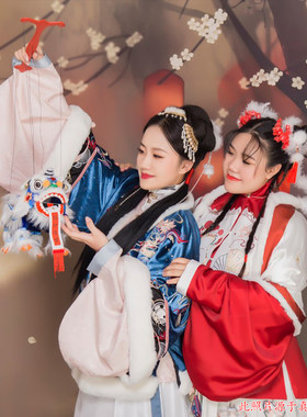 中国风木偶狮子 提线狮王 南狮摆件 儿童传统手工玩具送老外礼物