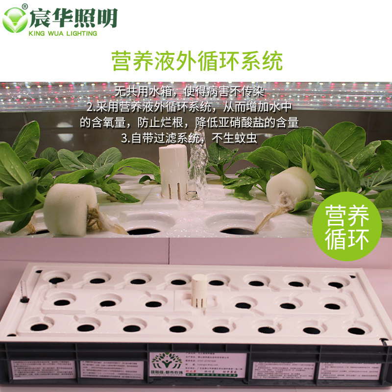 室内阳台水培种植机智能无土栽培箱有蔬菜种植机家用种菜神器补光