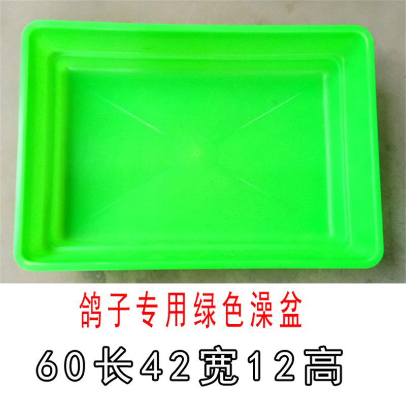 赛鸽信鸽专用大号澡盆 鸽子洗澡盆浴盆鸽子用品用具鸽具栖架站架