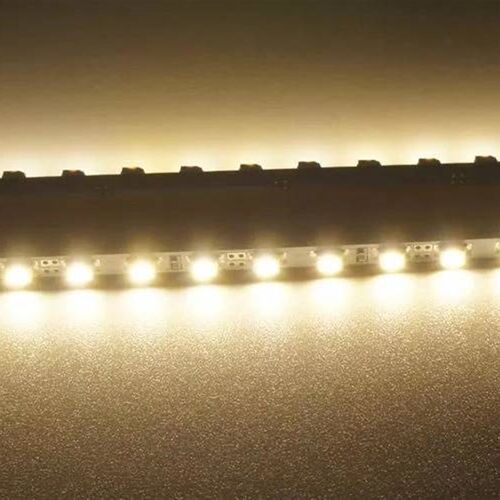 LED12V超窄超薄超细4mm高亮硬灯条广告灯箱柜台展柜窄版灯带条